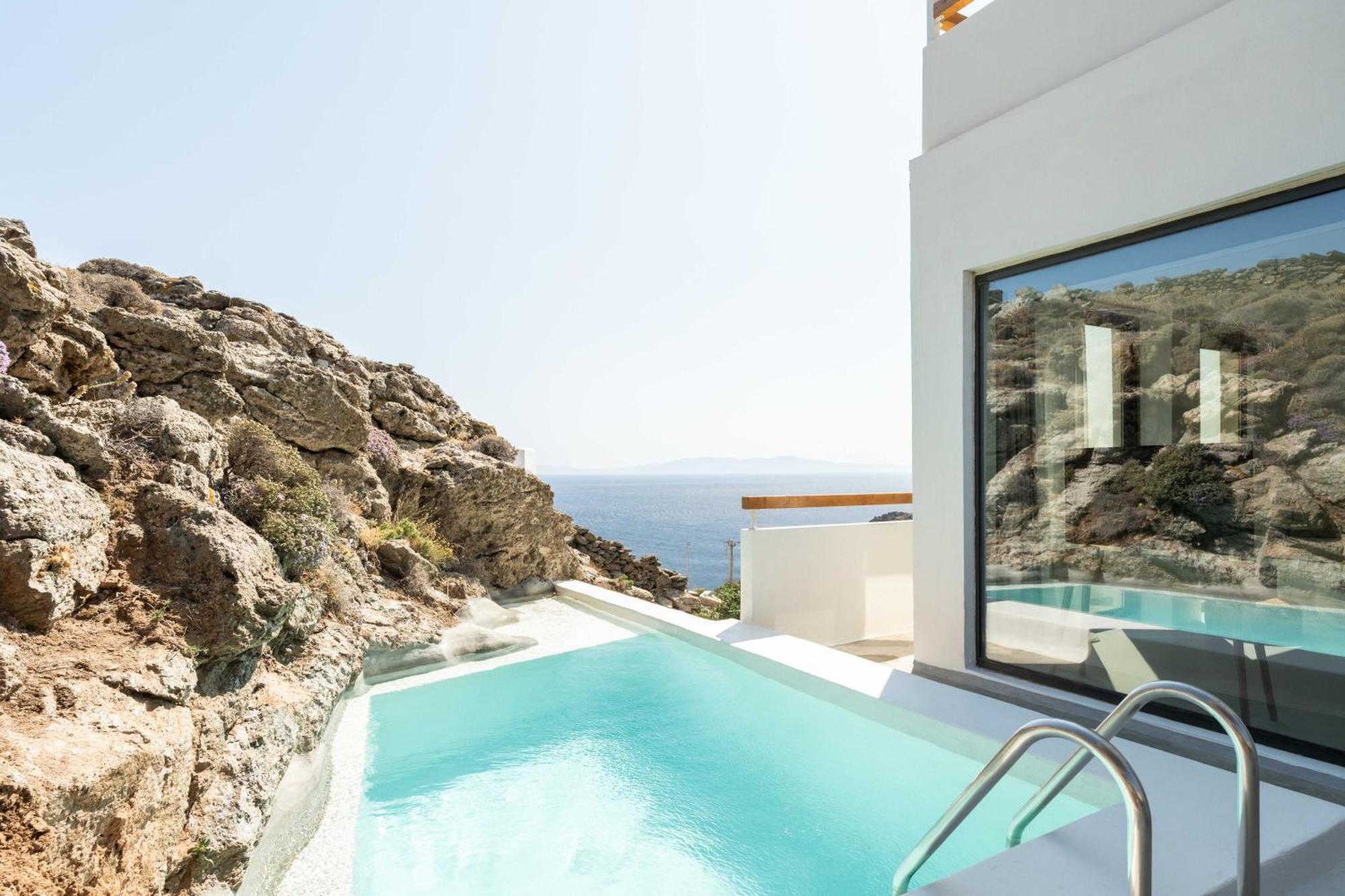 Aura Villas Tinos Ájosz Romanósz Kültér fotó