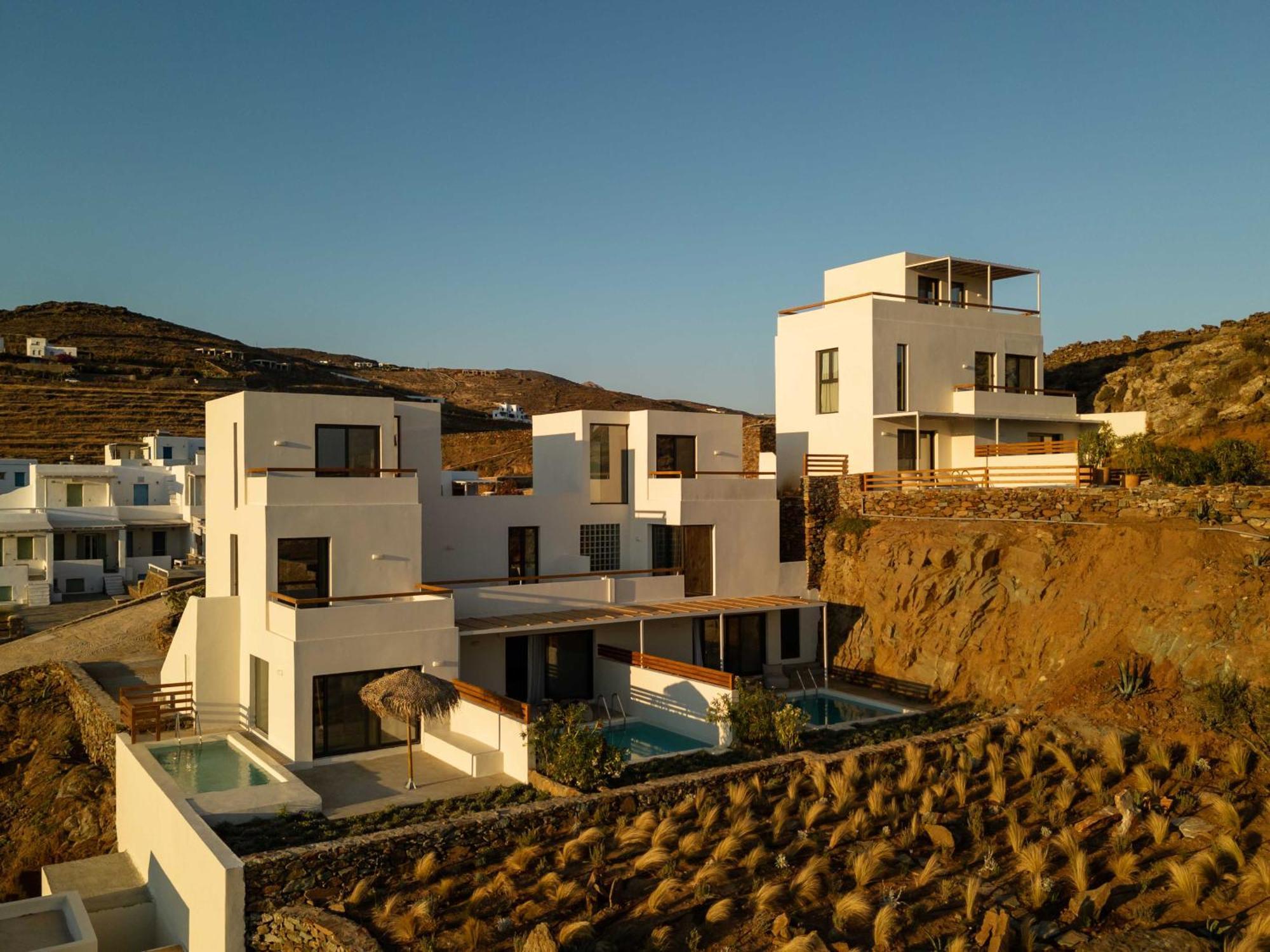 Aura Villas Tinos Ájosz Romanósz Kültér fotó